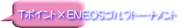 Tポイント×ENEOSゴルフトーナメント